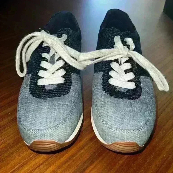 Michael Kors Denim Sneakers - Picture 3 of 7